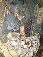 И. Кац. Натюрморт с гладиолусом