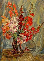Т. Соколова-Зайцева. Гладиолусы